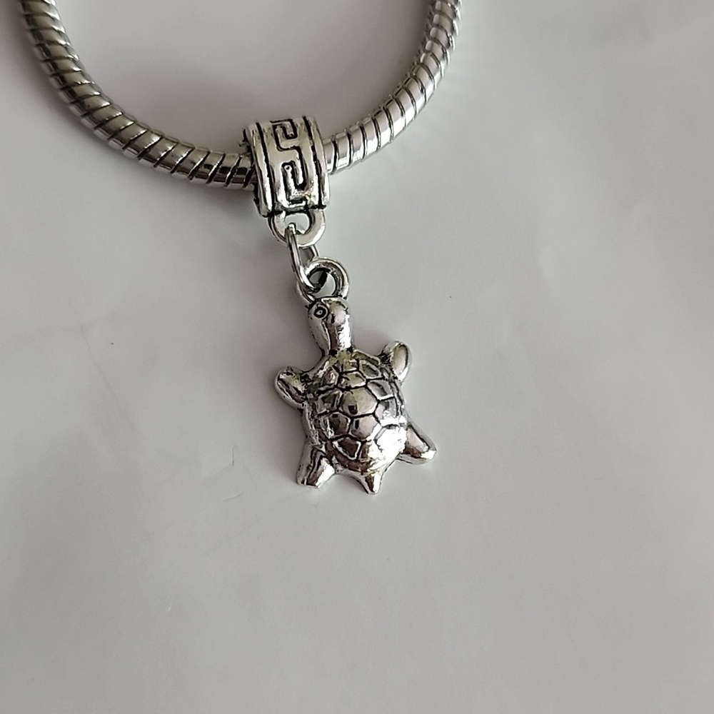 TURTLE  Charm for European Style Bracelets Fits Pandora Systems